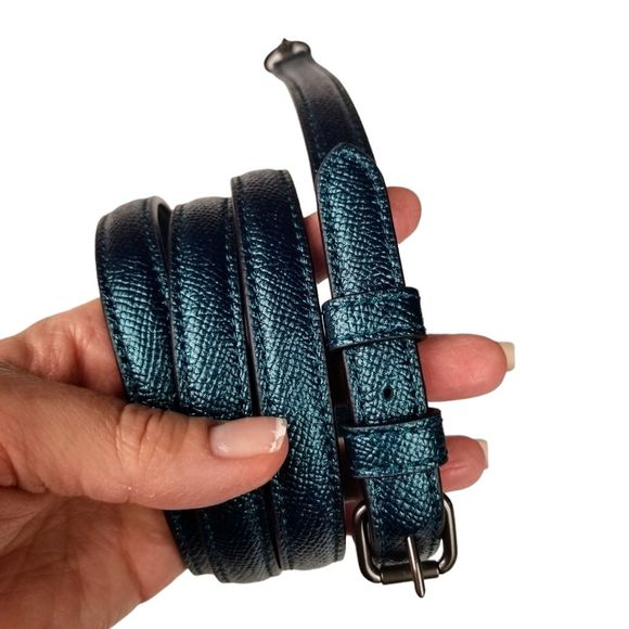 Coach Teal Crossbody Bag - Picture 7 of 15